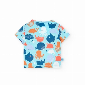 Ensemble Short Animaux Marins 6 à 24 mois