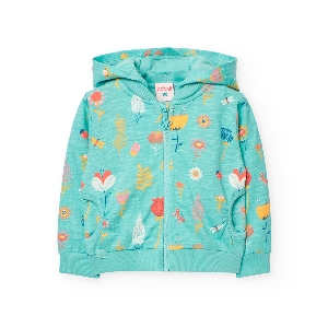 Veste Fleurie   2 à 8 ans