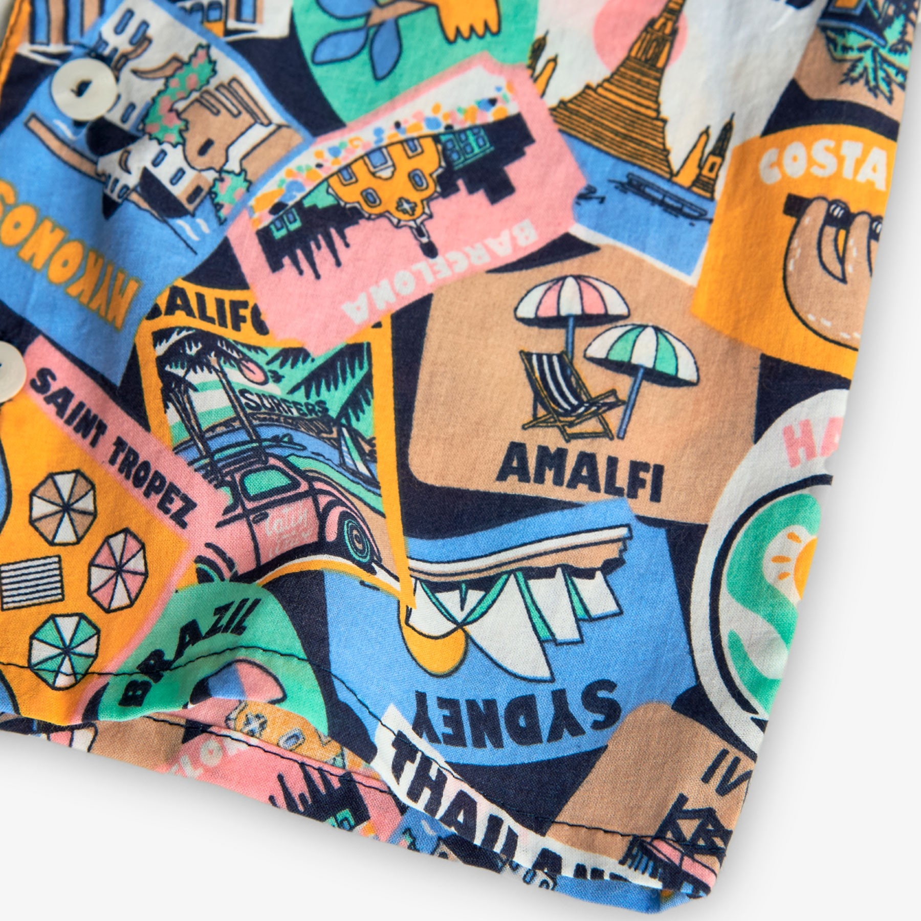 Chemise Imprimé 2 à 8 ans