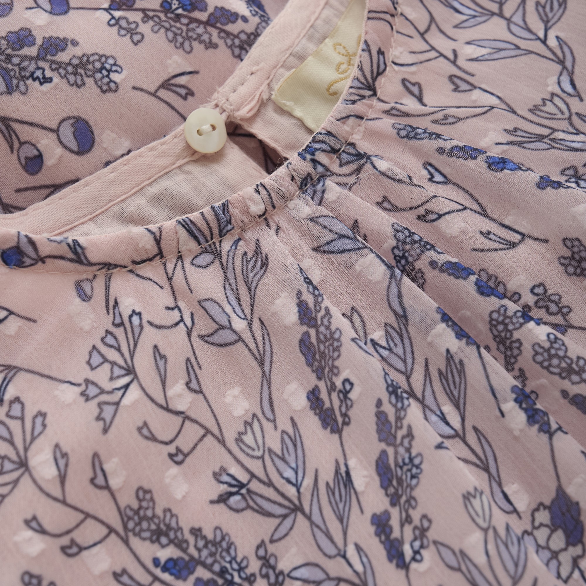 Robe Fleurie 2 à 6 ans