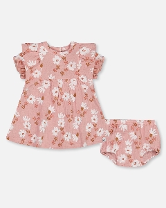 Robe Fleurs Blanches   6 à 24 mois