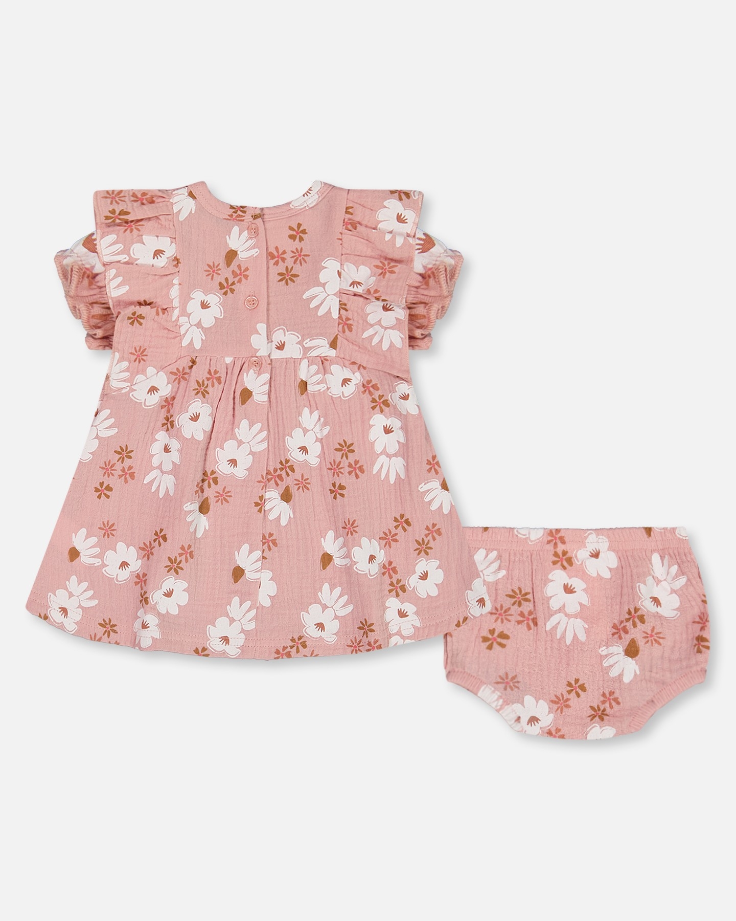Robe Fleurs Blanche 6 à 24 mois
