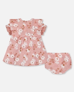 Robe Fleurs Blanche   6 à 24 mois