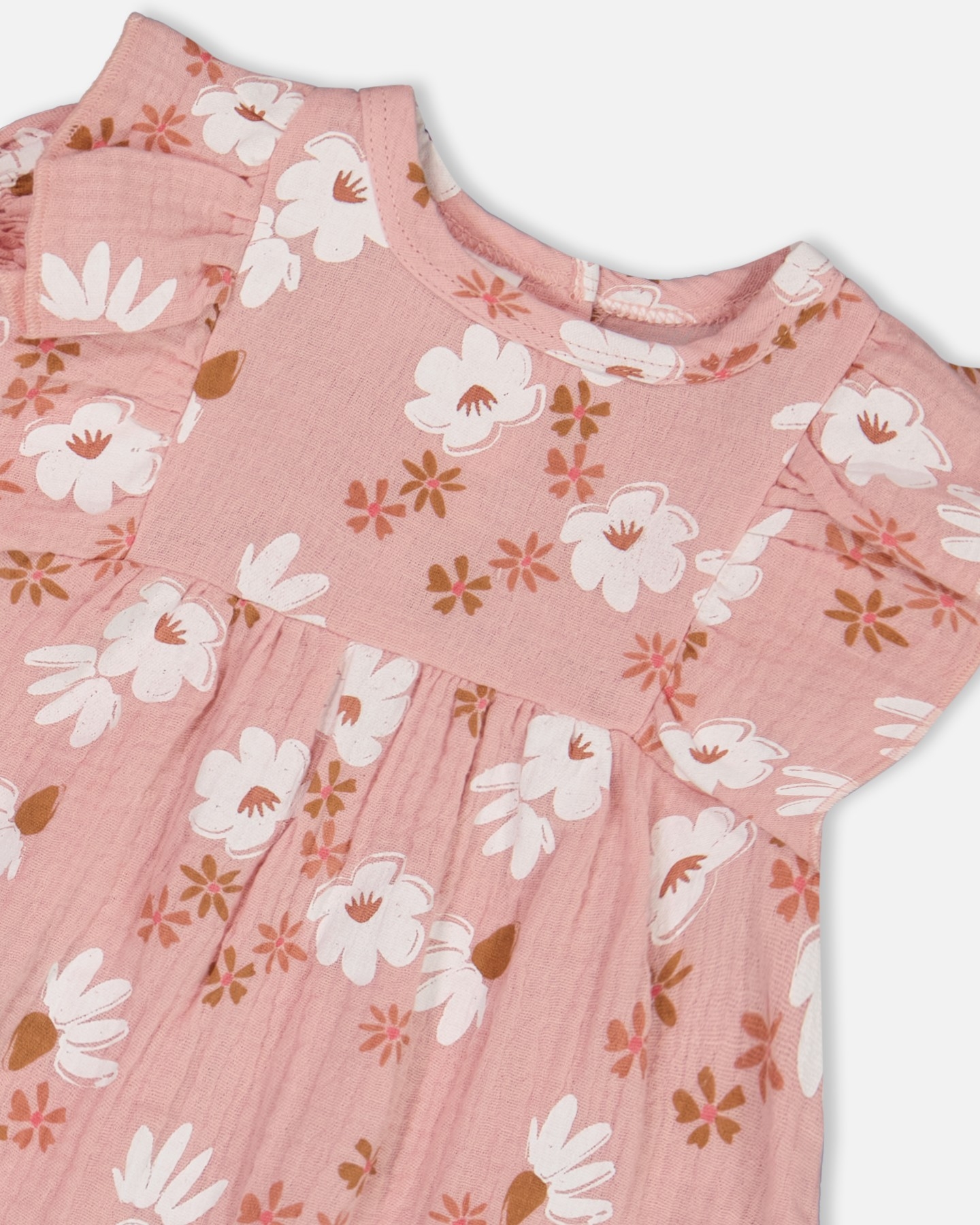 Robe Fleurs Blanche 6 à 24 mois