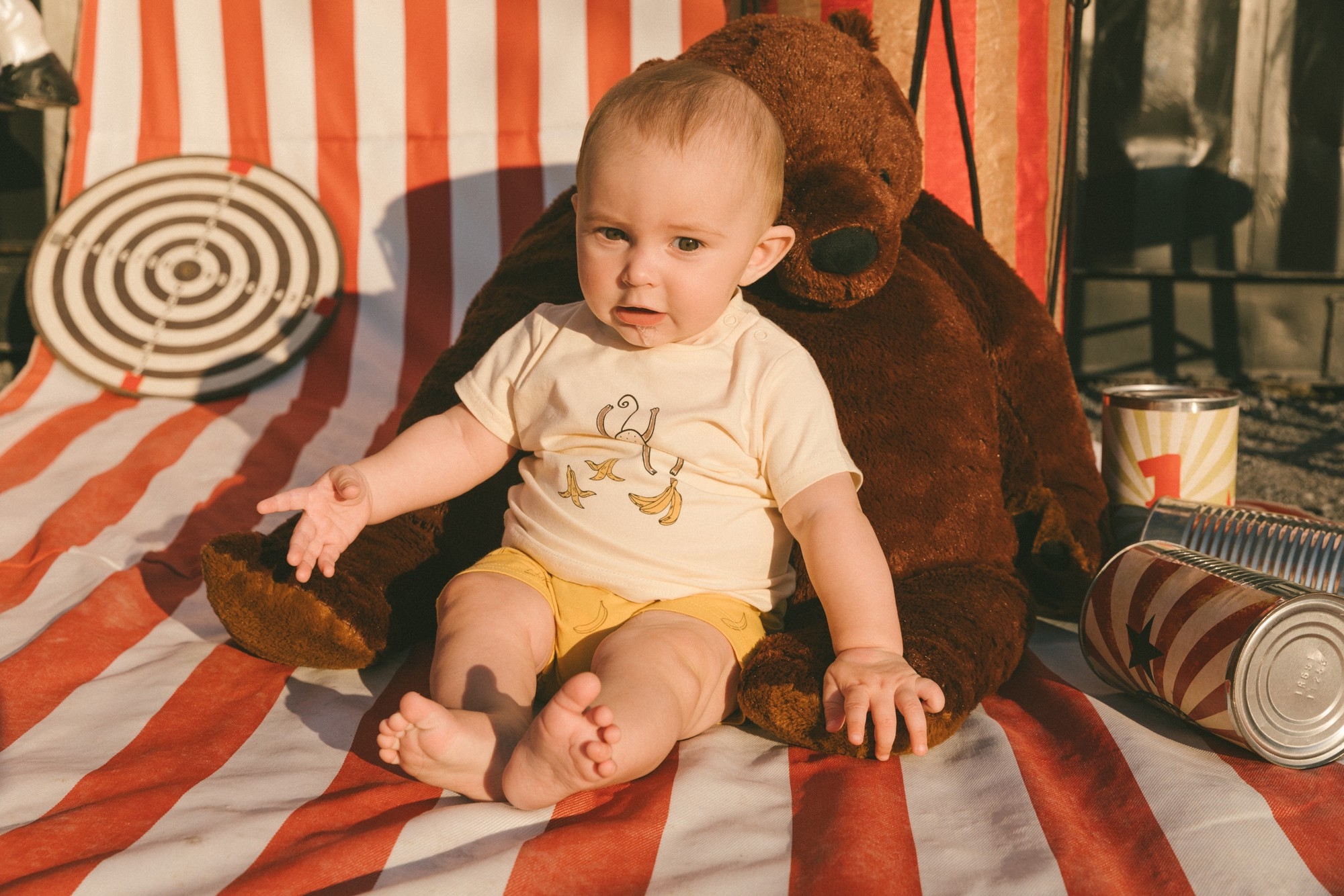 Ensemble Short Bananes 3 à 24 mois