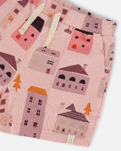 Short Imprimé Maisons   2 à 8 ans