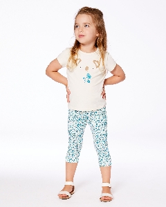 Legging Petites Fleurs 2 à 8 ans