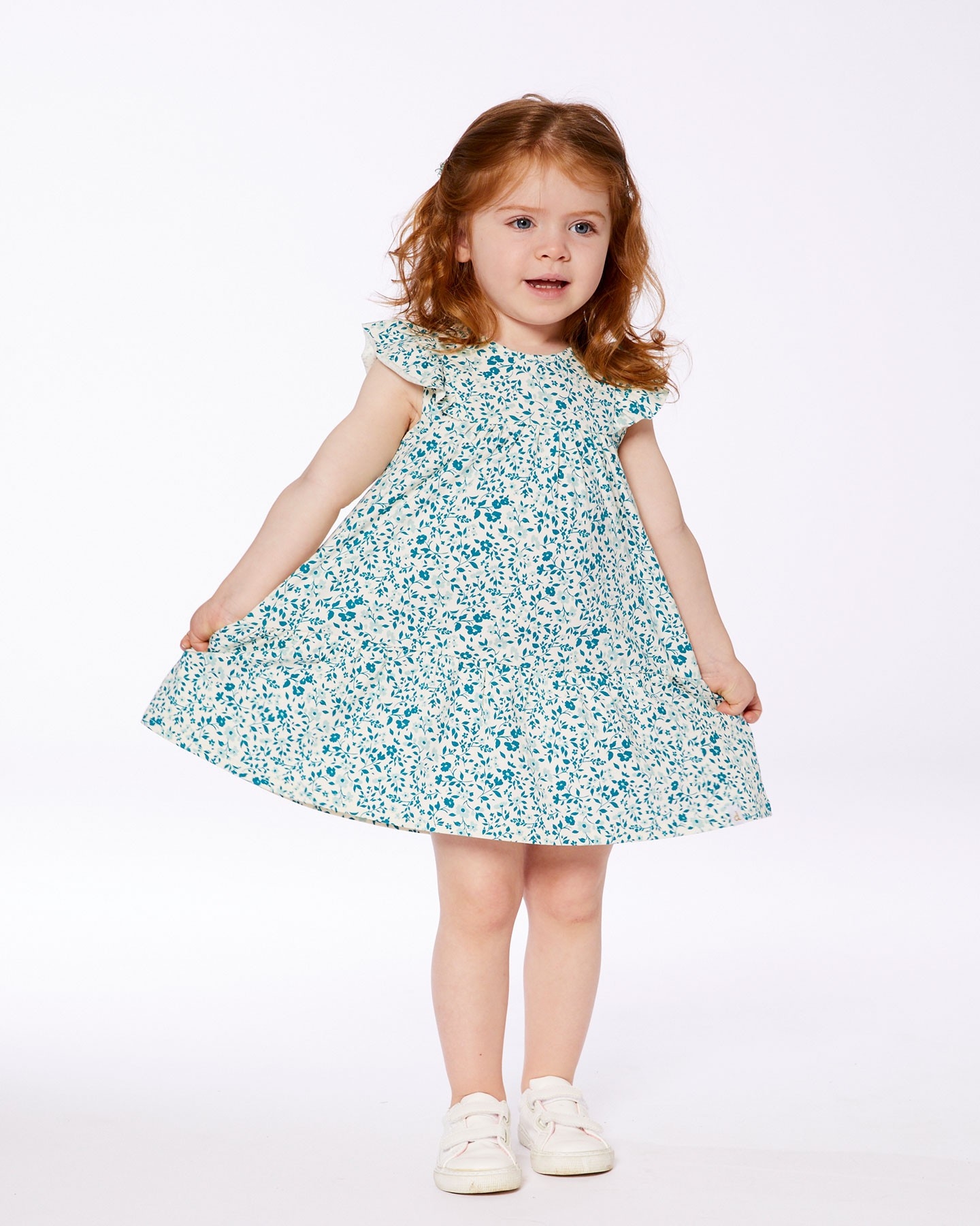 Robe Petites Fleurs 2 à 8 ans