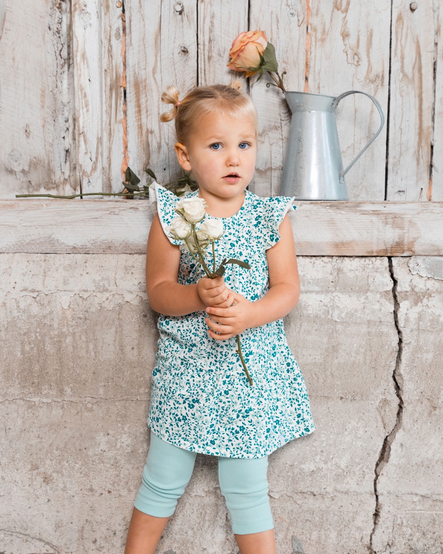 Robe Petites Fleurs 2 à 8 ans