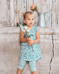 Robe Petites Fleurs   2 à 8 ans