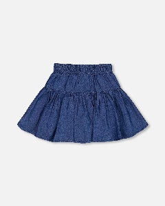 Jupe-Culotte Chambray   2 à 12 ans