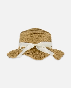 Chapeau Paille à Ruban   3 à 14 ans