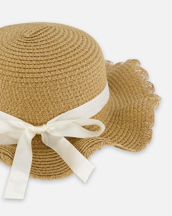 Chapeau Paille à Ruban 3 à 14 ans