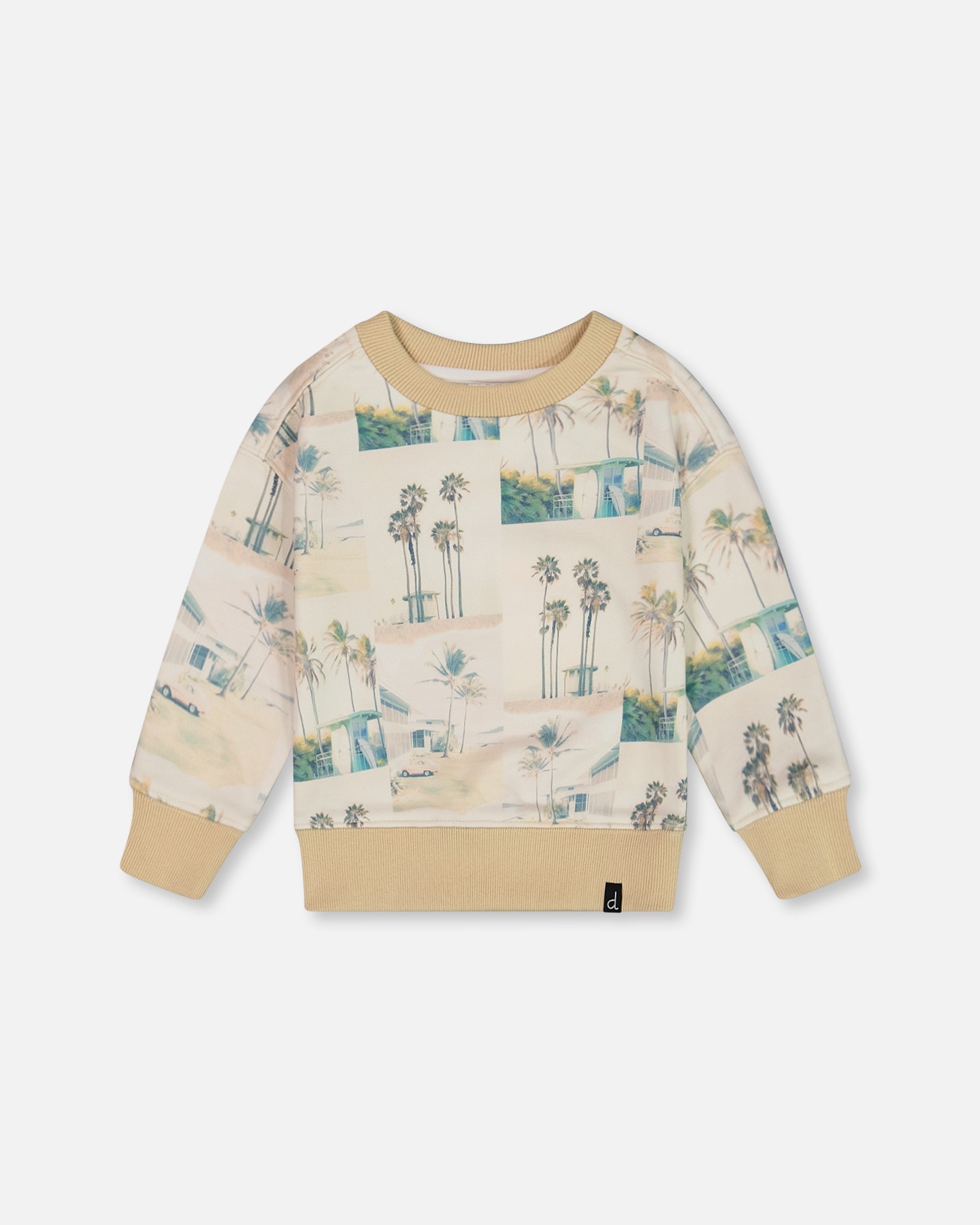 Coton Ouaté Palmiers 2 à 8 ans