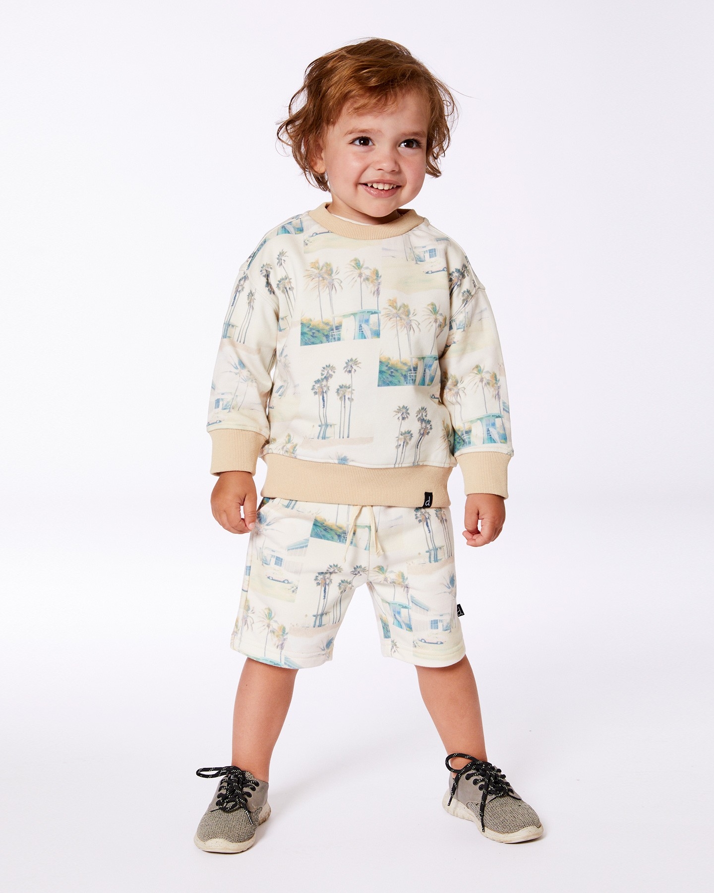 Coton Ouaté Palmiers 2 à 8 ans