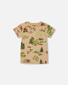 T-Shirt Camping 2 à 12 ans