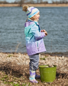 Tuque à pompon Fleurs 2 à 14 ans