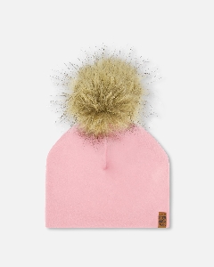 Tuque Uni Rose 2 à 14 ans