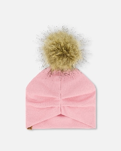 Tuque Uni Rose  2 à 14 ans