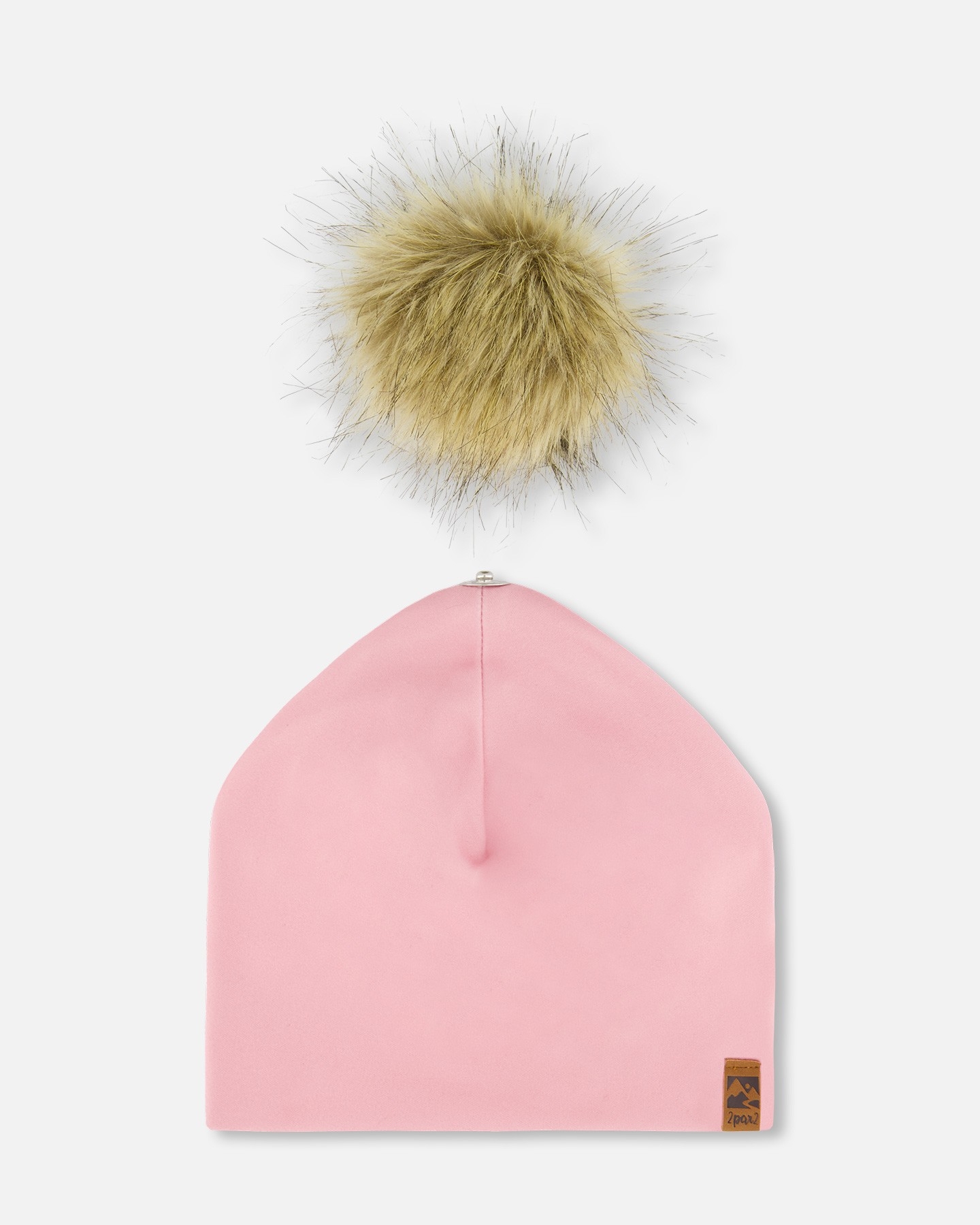 Tuque Uni Rose 2 à 14 ans