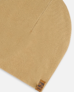 Tuque Uni Beige 6 mois à 14 ans