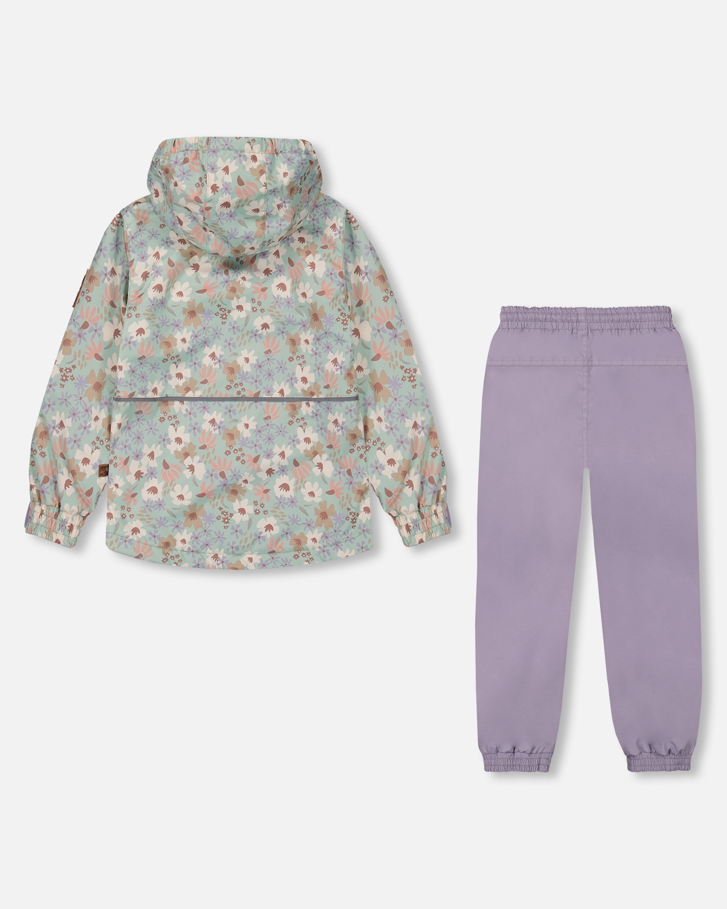 Ensemble Mi-Sasion Fleurs 2 à 10 ans