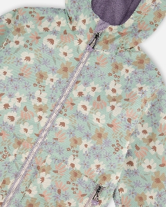 Ensemble Mi-Sasion Fleurs  2 à 10 ans