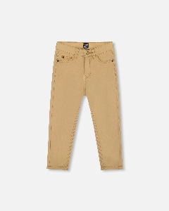 Pantalon Twill Beige 2 à 12 ans