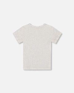 T-Shirt Jersey Froisé  2 à 12 ans