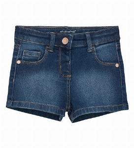 Short Denim Foncé   3 à 10 ans