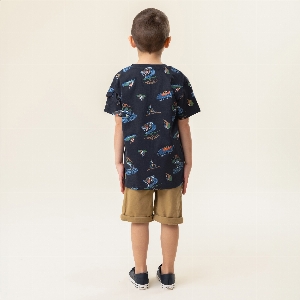 T-Shrit Imprimé Plein Air 2 à 12 ans