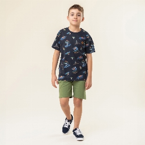 T-Shrit Imprimé Plein Air 2 à 12 ans