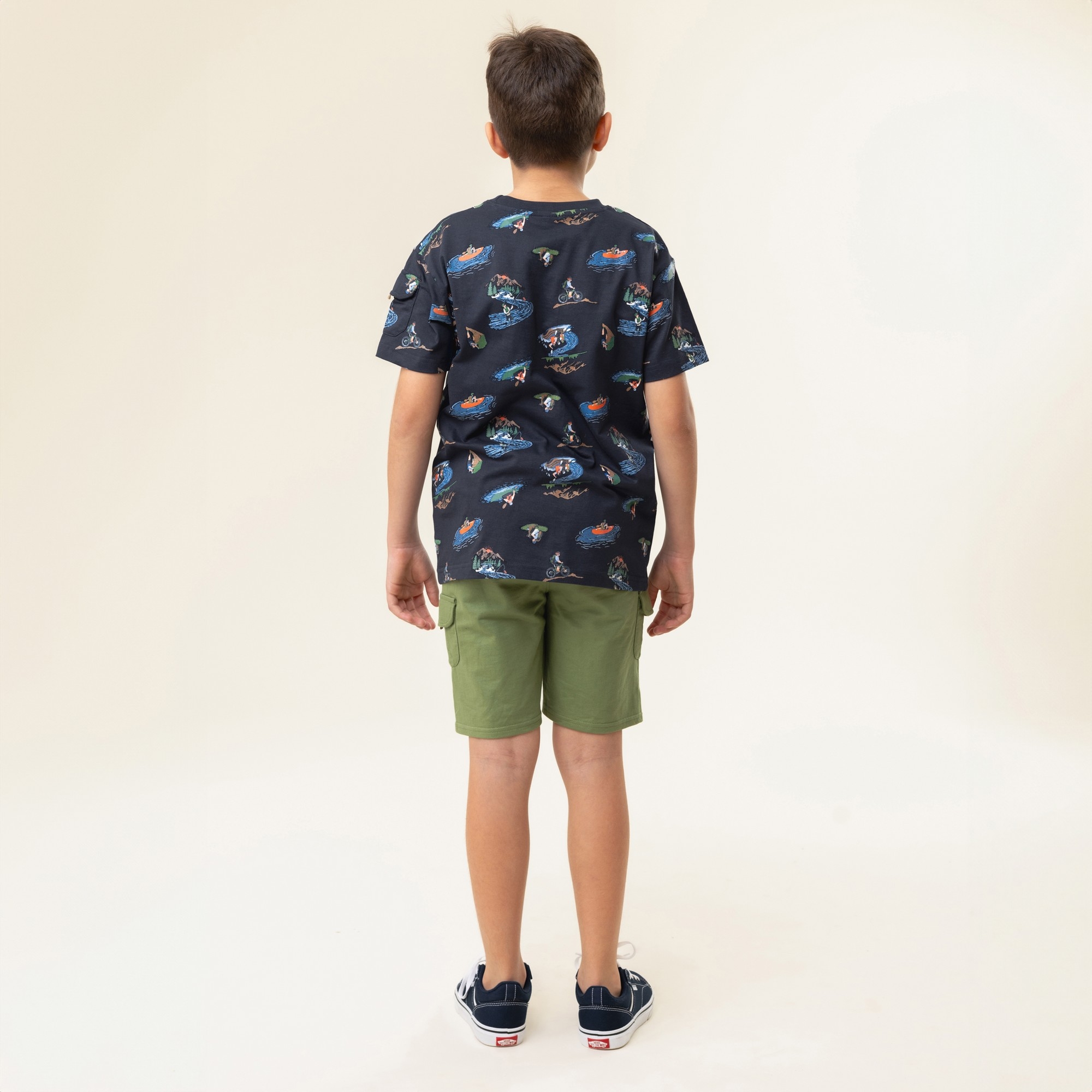 T-Shrit Imprimé Plein Air 2 à 12 ans