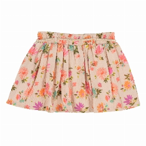 Jupe-Culotte Fleurie  2 à 12 ans