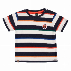 T-Shirt Rayé En Jeu  6 à 24 mois
