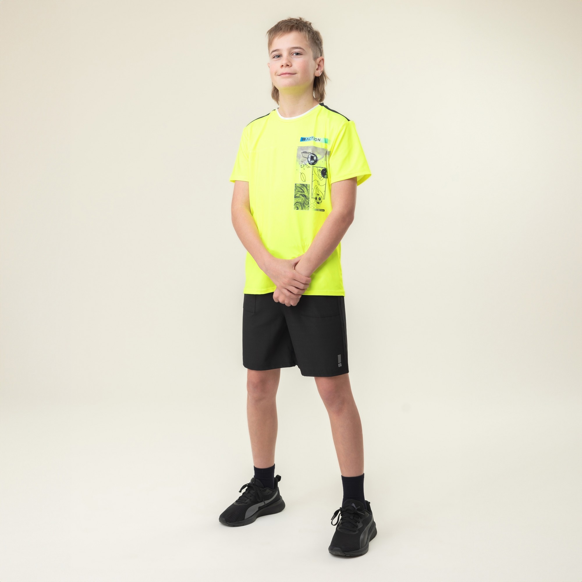 T-Shirt Athlétique 4 à 12 ans