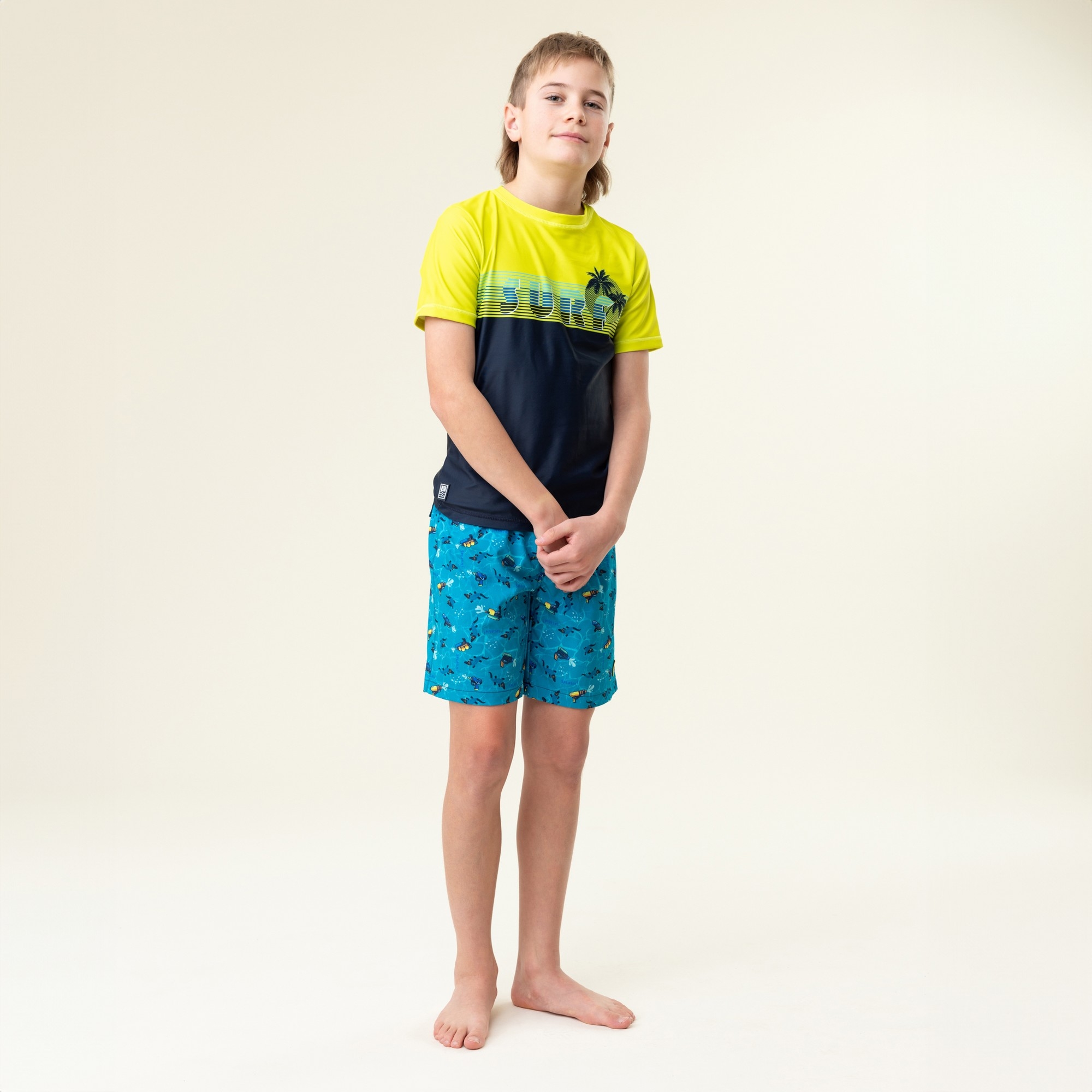 T-Shirt Maillot Splash 2 à 12 ans