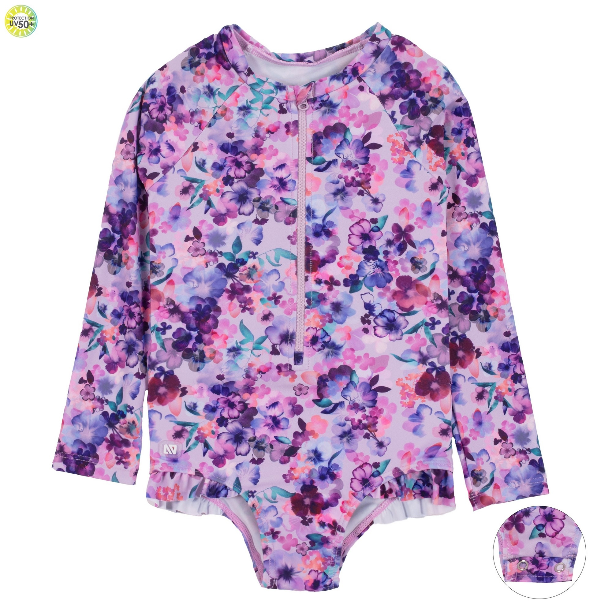 Maillot Manches Longues Floraison 6 à 24 mois