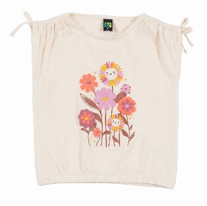 T-Shirt fleurs Colibri Gr 10