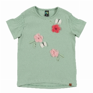 T-Shirt fleurs Coccinelle 2 à 12 ans