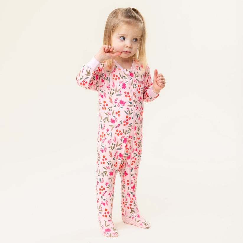 Pyjama Fleur 3 à 24 mois