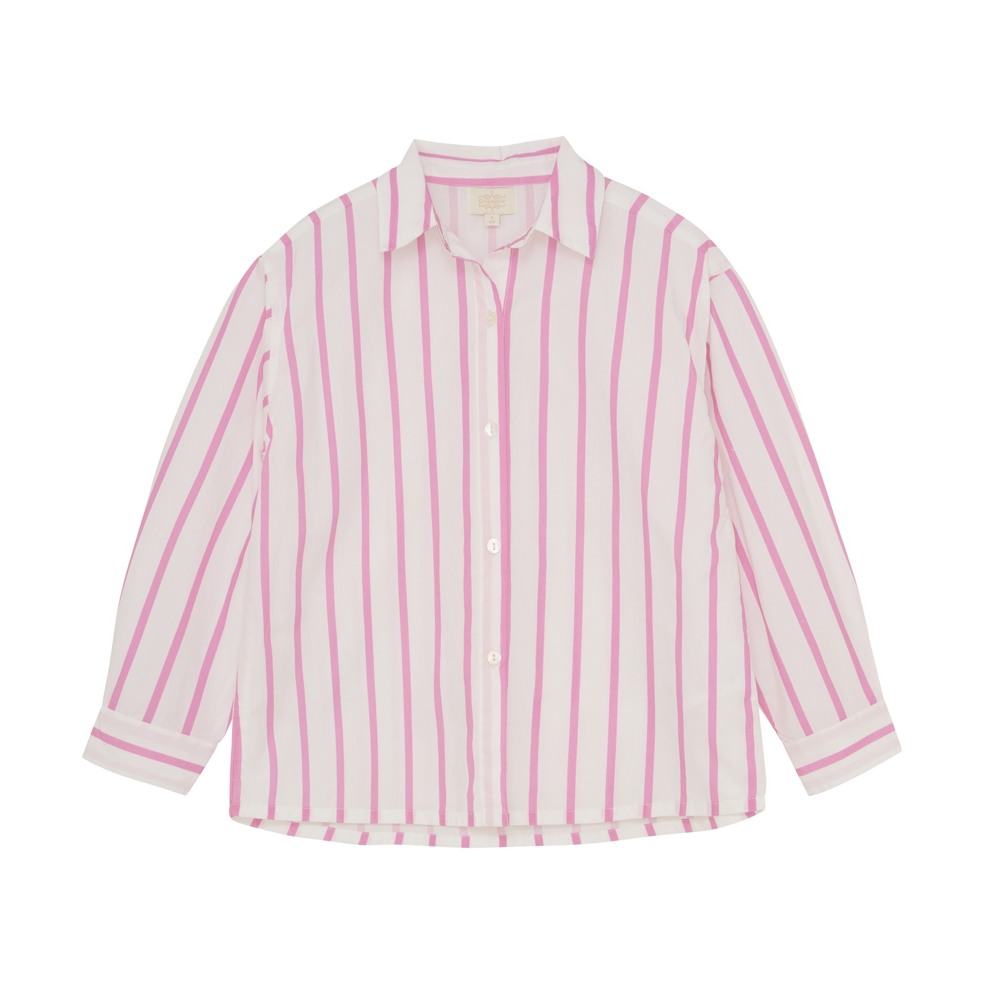 Chemise Rayé Rose 7 à 14 ans