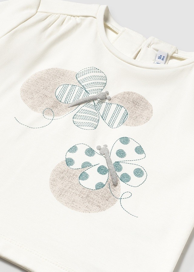 T-Shirt Papillons  6 à 24 mois