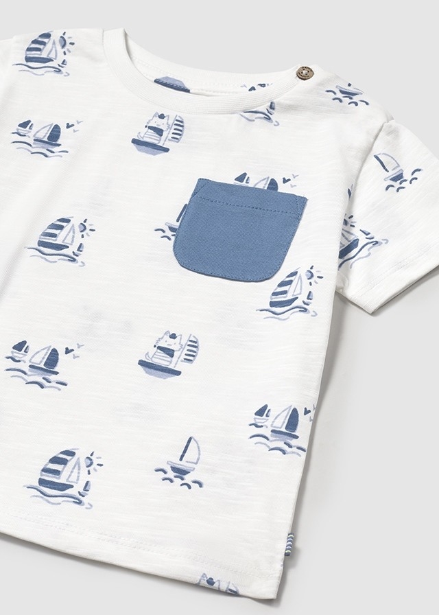 T-Shirt Voilier  6 à 24 mois