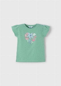 T-Shirt Imprimé Fleuri  2 à 8 ans