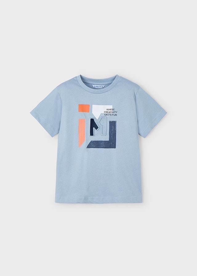 T-Shirt Imprimé Embossé  2 à 8 ans