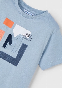 T-Shirt Imprimé Embossé  2 à 8 ans