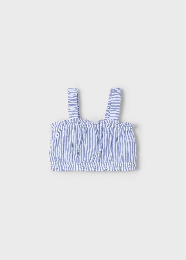 Blouse 2 pces Rayée 2 à 8 ans