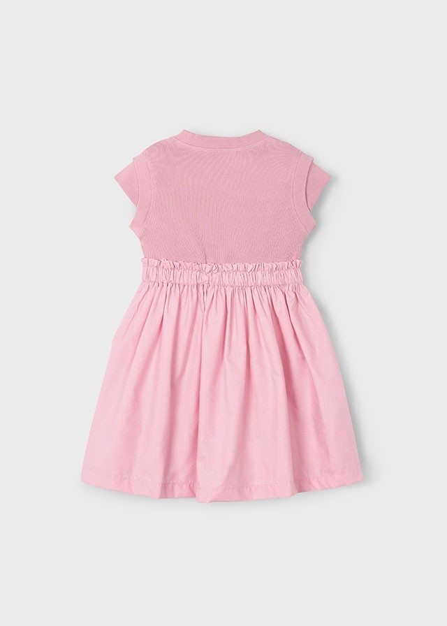 Robe Combinée Côtelé 2 à 8 ans