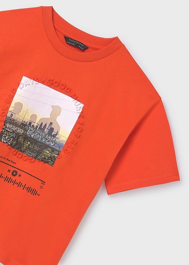 T-Shirt Embossé   8 à 16 ans